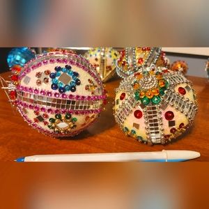 Handmade christmas ornaments